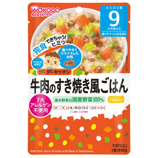 グーグーキッチン牛肉のすき焼き風ごはん80g