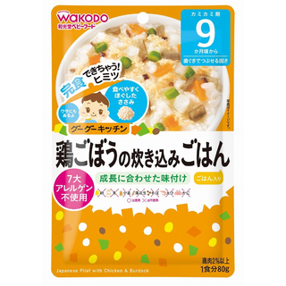 グーグーキッチン 鶏ごぼうの炊き込みごはん 80g