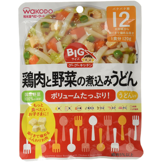 BIGサイズのグーグーキッチン鶏肉と野菜の煮込みうどん120g