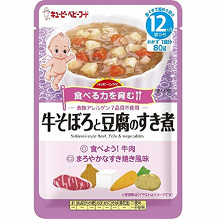 ハッピーレシピ 牛そぼろと豆腐のすき煮 80g