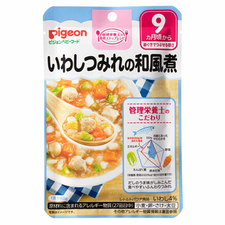 管理栄養士の食育ステップレシピ いわしつみれの和風煮 80g