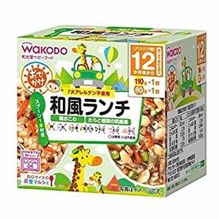 BIGサイズの栄養マルシェ おでかけ和風ランチ 110g+80g