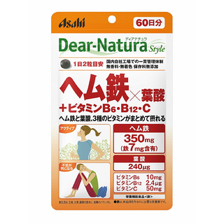 ディアナチュラスタイル ヘム鉄×葉酸+ビタミンB6・B12・C