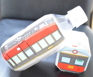 関東ローカル線観光のお土産のペットボトルの画像