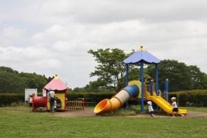 千葉市昭和の森公園のアスレチック