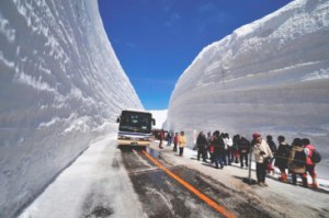雪の大谷ウォーク