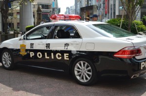 警察博物館のパトカー