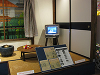 子連れ東映アニメーションギャラリーの昔の家庭の展示