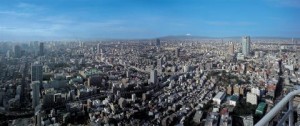 子連れでおでかけする東京タワー展望台からの眺望の画像