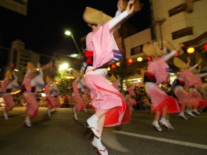 世田谷夏祭りで楽しめる阿波踊りの画像