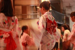 世田谷区の夏祭りの阿波踊りイメージ画像