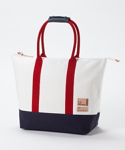 FREDPERRYというブランドの子持ちママのためののトートバッグの画像