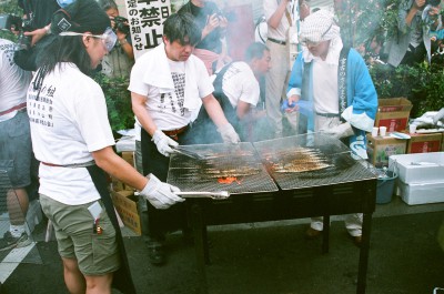 グルメの秋の人気イベントが東京目黒のさんま祭りの画像