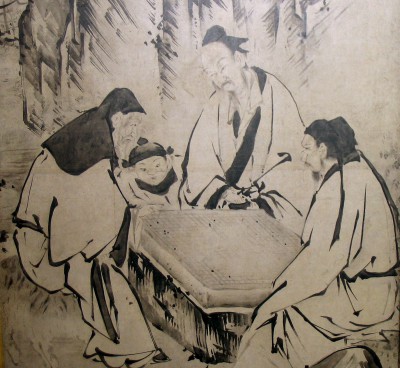 囲碁の絵画