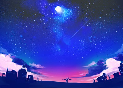 流星群のイメージ画像