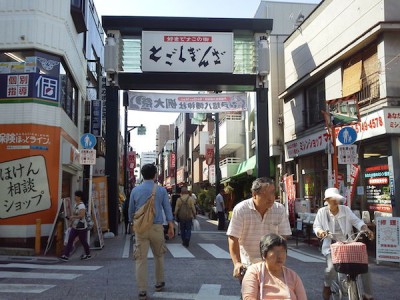 戸越銀座の商店街は都内で一番長い・入口の画像