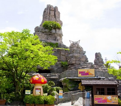 大阪のひらかたパークの園内画像