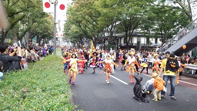 表参道ハロウィンパレードの画像