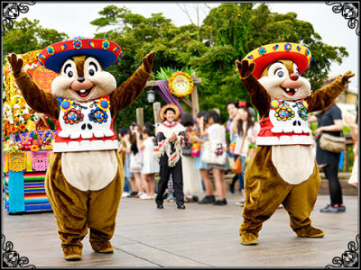 ディズニーハロウィン2014のスキルトン・フィエスタの画像