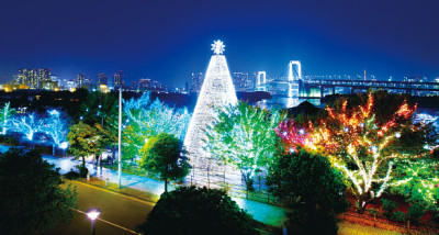 2014年イルミネーション・イベント開催のお台場デックスの画像02