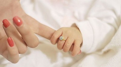 女の子が喜ぶプレゼントベビーリングのイメージ画像