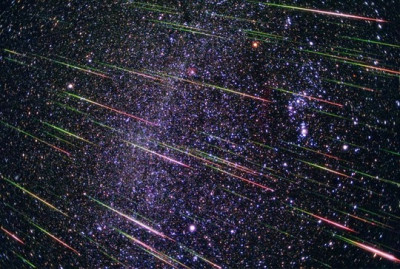 過去のしし座流星群の画像