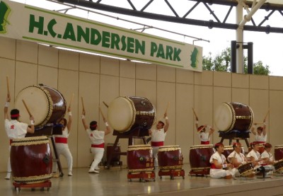 お正月行事イベント和太鼓の画像