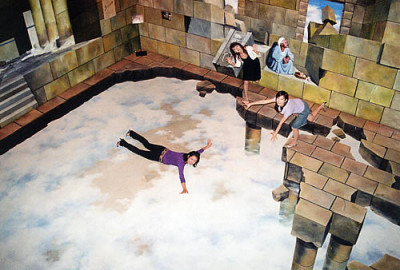 トリックアート美術館の東京・高尾山の館内画像01