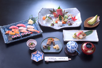 東京・日本橋の子連れでランチに人気の矢の根寿司本店の料理イメージ画像