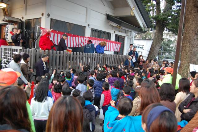 節分豆まき子ども喜ぶイベント鬼の画像
