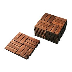 IKEAインテリア実例フロアデッキの画像