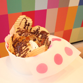 チョコがけポテトチップスの画像
