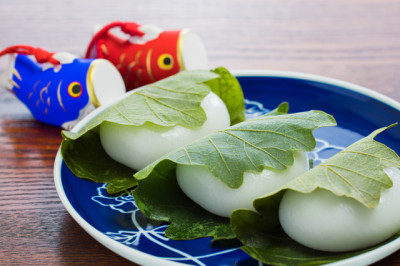 こどもの日の柏餅のイメージ画像