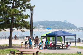 海の公園バーベキュー場