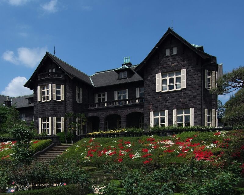 バラ園東京旧古河庭園の画像