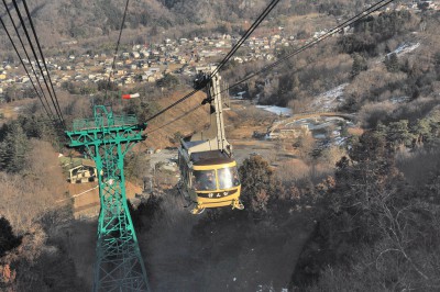 長瀞の観光でおすすめスポットの宝登山ロープウェイの画像