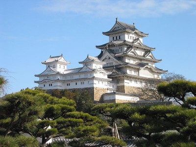 国内の世界遺産、姫路城の画像