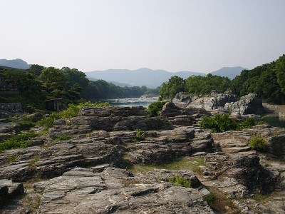 長瀞の観光がおすすめの岩畳の画像