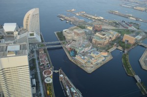 横浜ランドマークタワーのスカイガーデンの画像