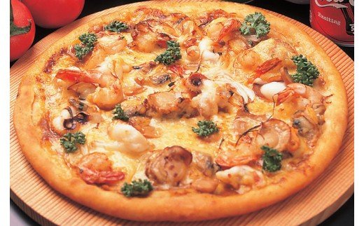 Ct 004 職人さんの手作りピザ シーフードデラックス スペシャルミックス なすミートの具沢山３枚セット ふるさと比較