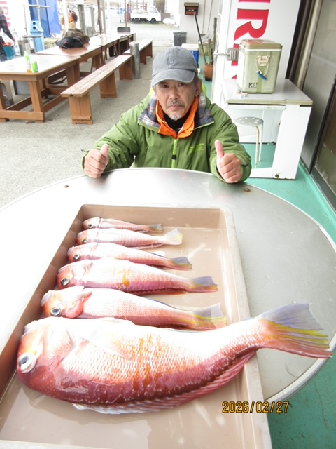 庄三郎丸｜LTアマダイ船にて