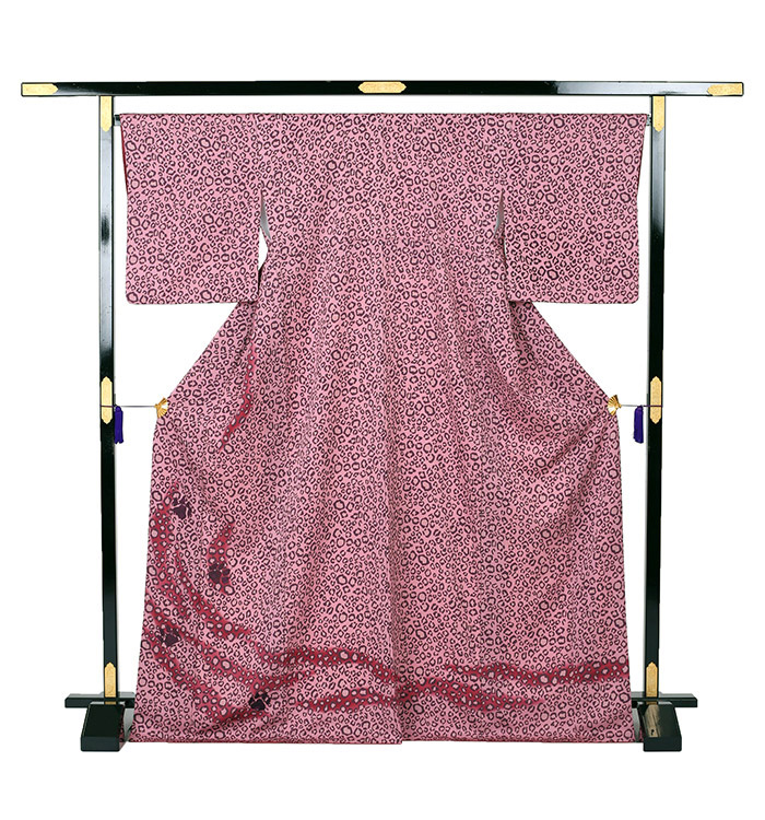 ヒョウ柄 訪問着 No.AA-0467-Mサイズ_05