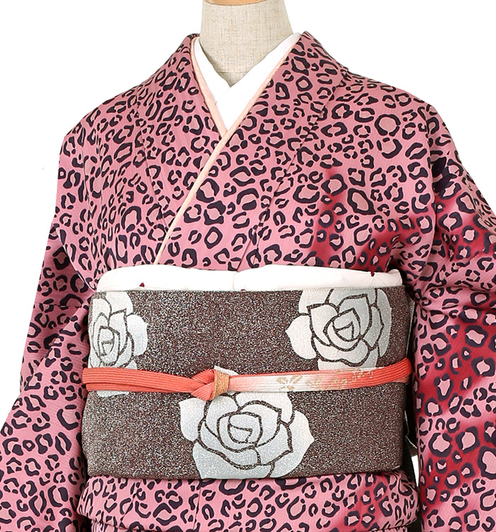 ヒョウ柄 訪問着 No.AA-0467-Mサイズ_03