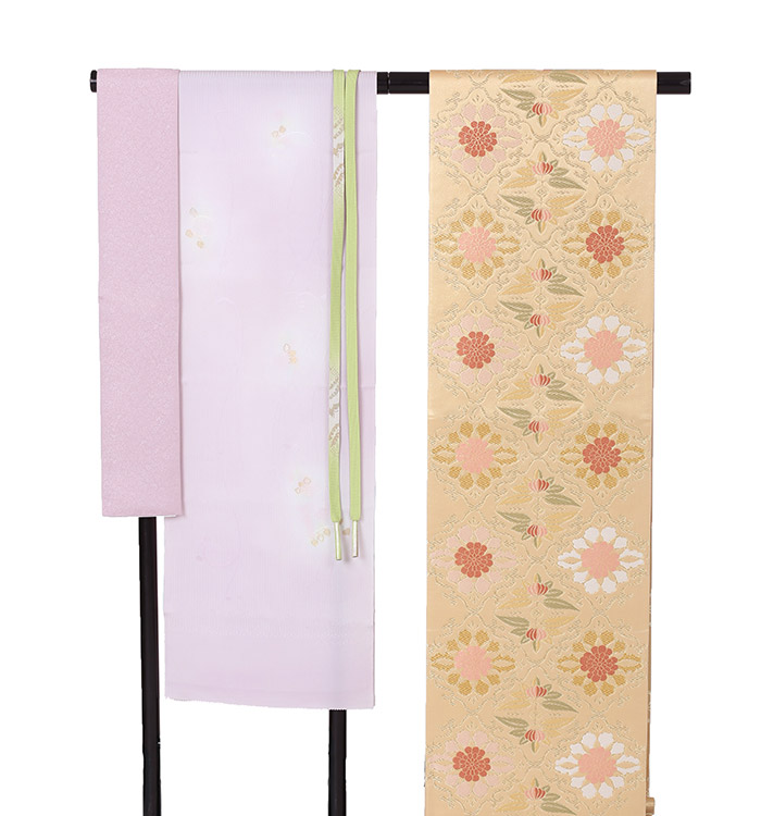 専用✺美品 正絹 兎 つくし トールサイズ 訪問着 着物 A1252 D355訪問着 うさぎ 兎 刺繍 落款 正絹 着物 袷 しつけ糸付き未