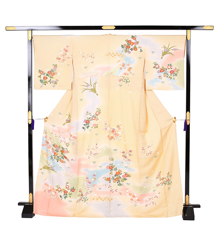 nananatsuple✺美品未着用 正絹 訪問着 着物 A3707 訪問着 No.AA-5081-Mサイズのレンタル｜きもの365