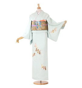 水色の着物で人気・おすすめ商品｜着物レンタル・通販【きもの365】