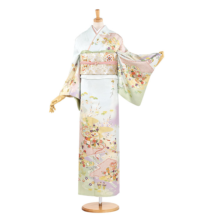 ※きもののきページ： A-1542、1541,1544 3点おまとめ 訪問着 No.AA-4731-Lサイズの通販｜きもの365