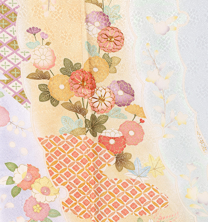 吉澤友禅 訪問着 No.AA-1405-Sサイズ_05