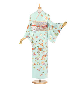 吉澤友禅 訪問着 No.AA-1407-Sサイズ