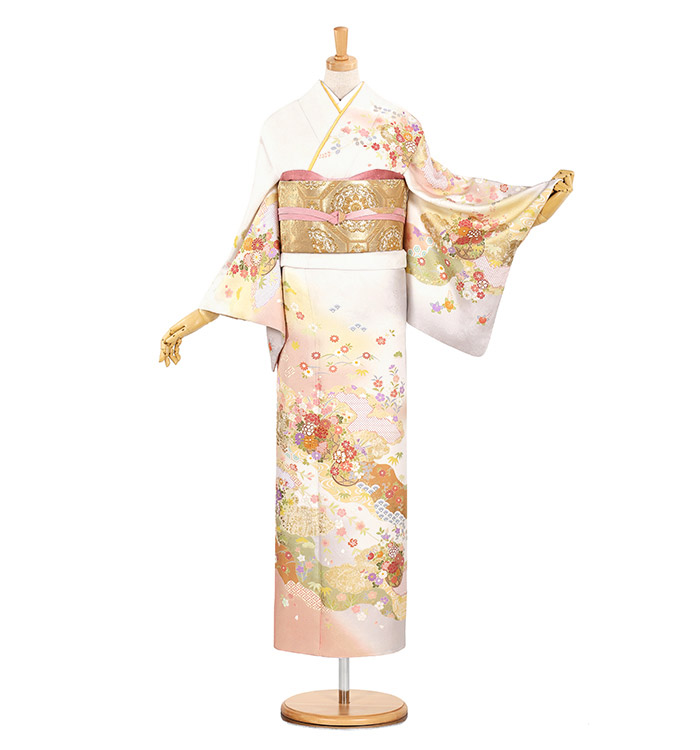 大きいサイズ 訪問着 No 1546 Moサイズのレンタル きもの３６５